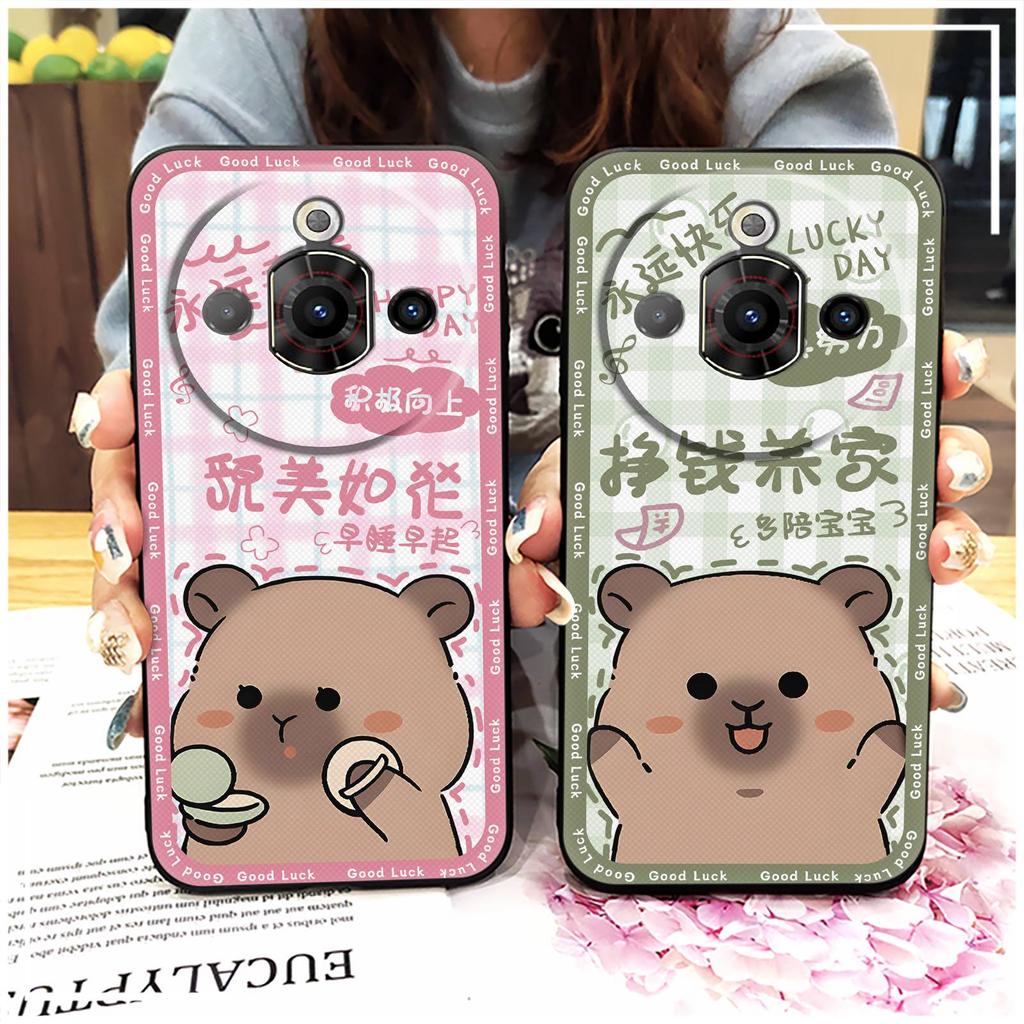 Waterproof Silicone Phone Case For ZTE Nubia Focus Pro 5G Durable Soft Case TPU Protective Phone Pouch Shockproof Couple