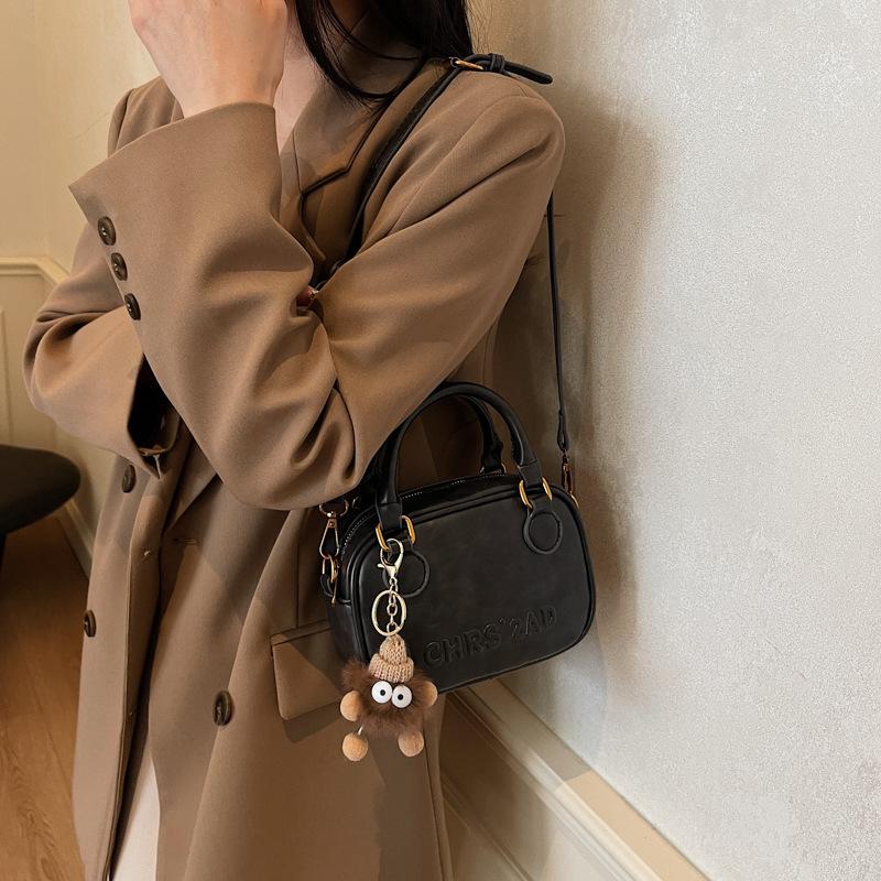 Retro Fashion Foreign Style Handbag Bag Female Texture Small Square Bag Personalized Shoulder Messenger Bag Female