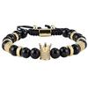 Crown Beads, Fashion Spacer Crown Braided Bracelet Accessories Bracelet