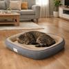 Soft Heighten Thickened Pet Bed Removable Warm Cat Puppy Nest Wear Resistant Comfortable Pet Sofa Bed Four Seasons