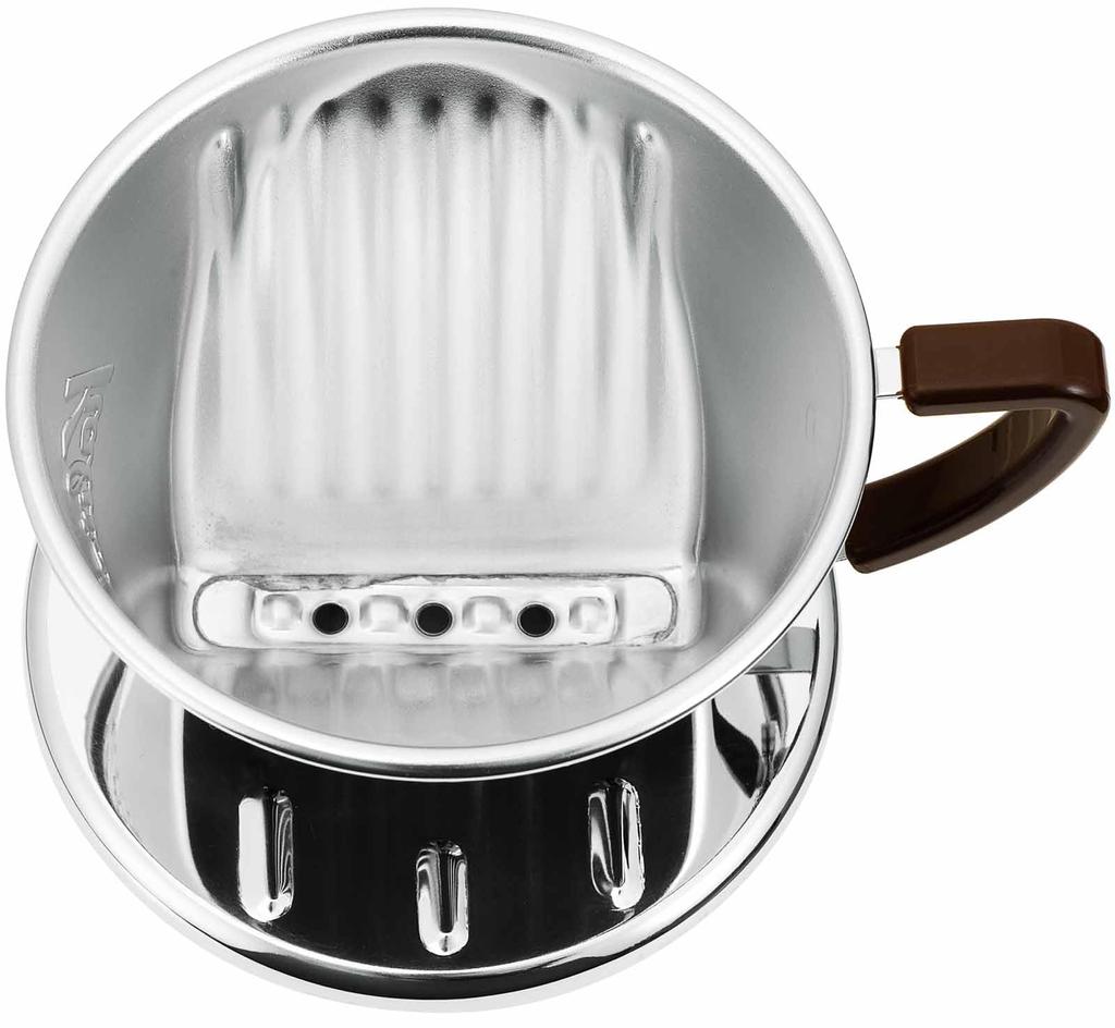 Kalita Coffee Dripper Stainless Steel For 1-2 People SS101 Drip Outdoor Camping #04159
