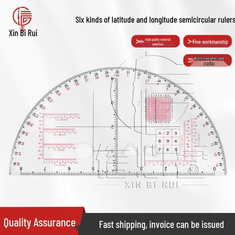 Xinbirui Multi-functional Drawing & Command Rulers