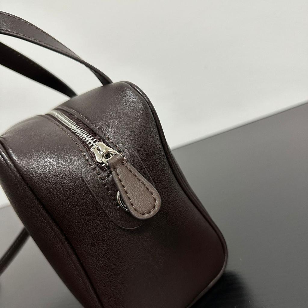 TR same Ray small square bag, leather simple portable shoulder messenger bag, tofu bag, hand carry camera bag, tote bag