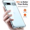 Coque de protection - E.F.CONNECTION - Google Pixel 7a - Silicone - Antichoc - Transparent