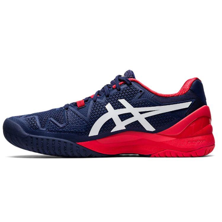 

Мужские кроссовки ASICS Gel Разрешение 8 Peacoat Синий Белый 1041A079-400