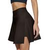 Women's Casual High Waist Solid Color Short Half Skirt Sports Skirt Pleated Skirt