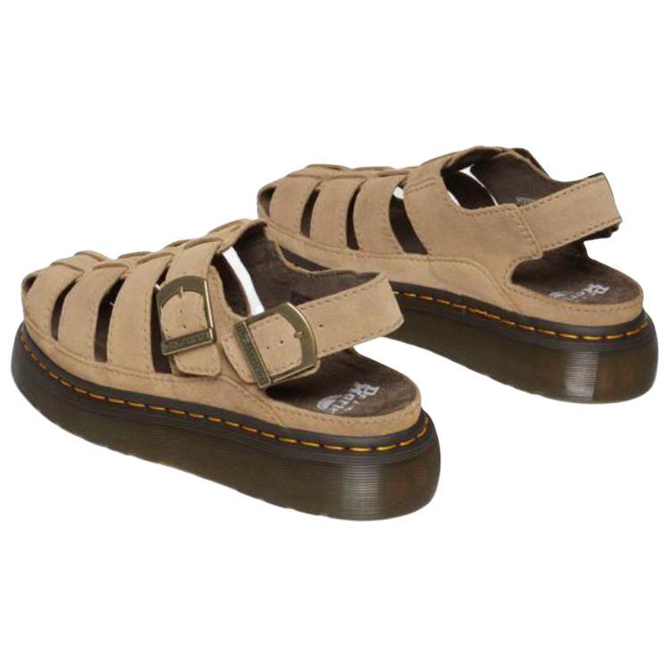 Dr. Martens Versatile Fashionable Trendy Roman Sandals Unisex Sandals Light-Brown 32145439