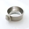 3 Colors Pet Cage Bowl 2-in-1 Pet Feeding Tool Portable Cat Dog Food Dispenser  Rabbit