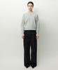 Leopeusaideuhwaiteulabel Boucle Crewneck Knit Cloud Blue