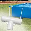 Schlauchadapter Pool T-Stück T-Verbindung Einfache Installation für 28273 Geformte Kupplung Schwimmpumpe