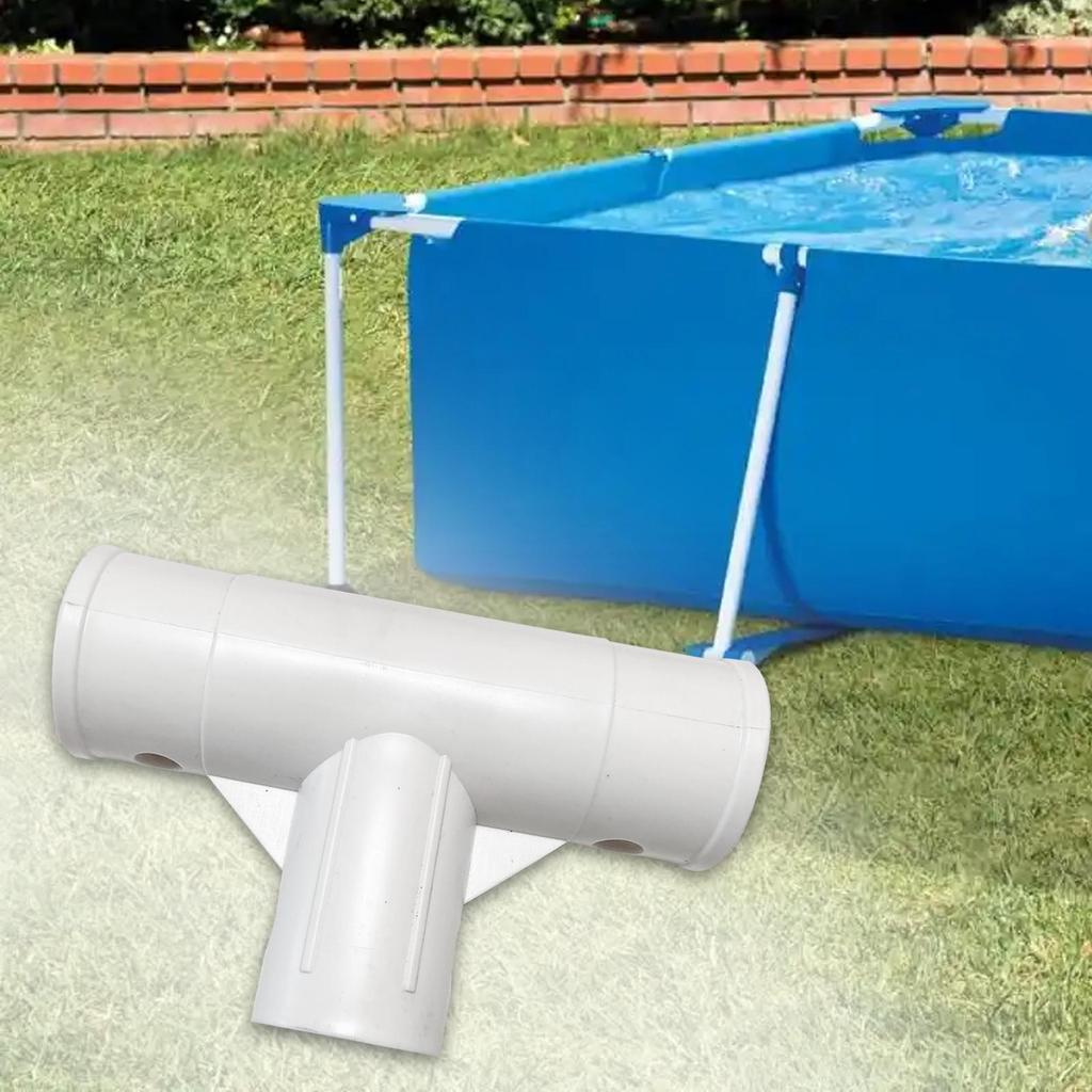 Schlauchadapter Pool T-Stück T-Verbindung Einfache Installation für 28273 Geformte Kupplung Schwimmpumpe