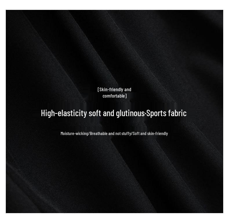 Women's Ice Silk Quick-Dry Summer Fitness Set (T-Shirt & Anti-Exposure Shorts)