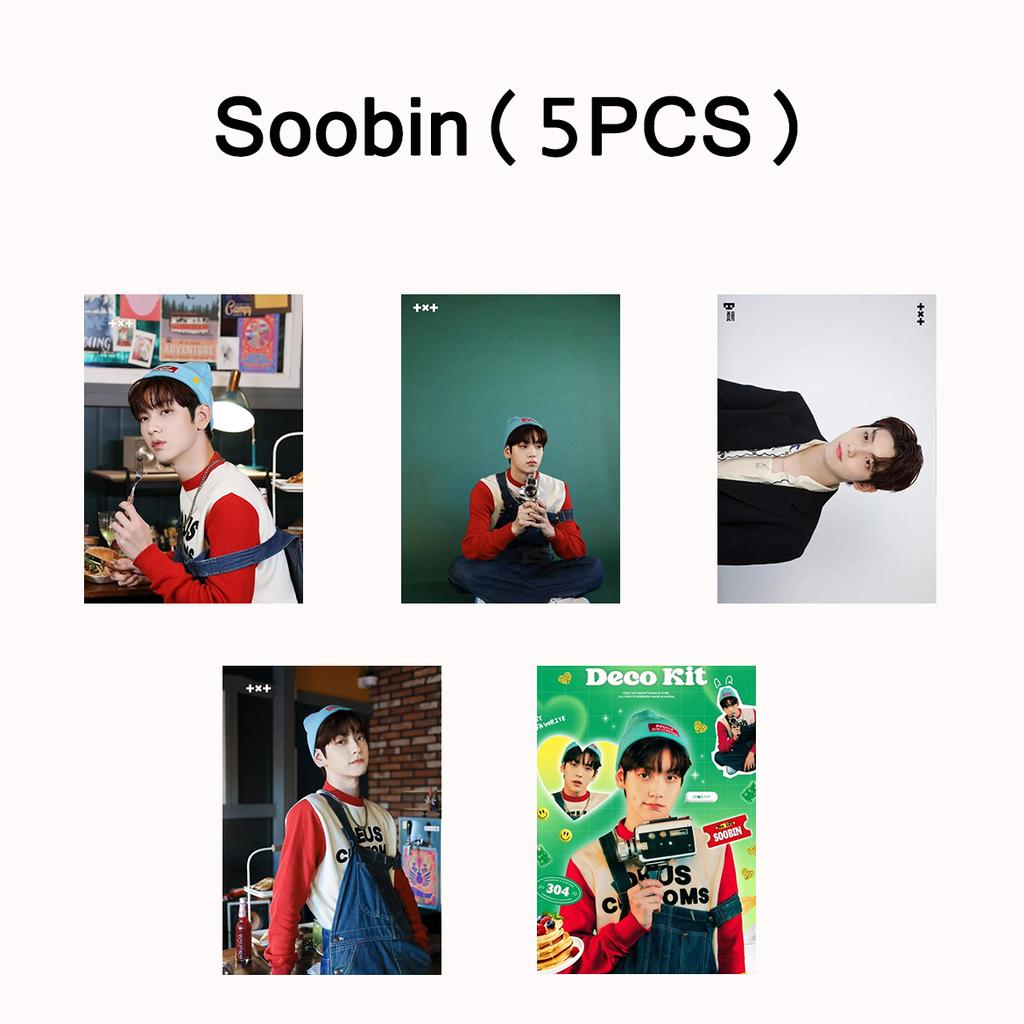 Buy 5/6pcs/set K-POP 2022 TXT DECO KIT Photo Card at