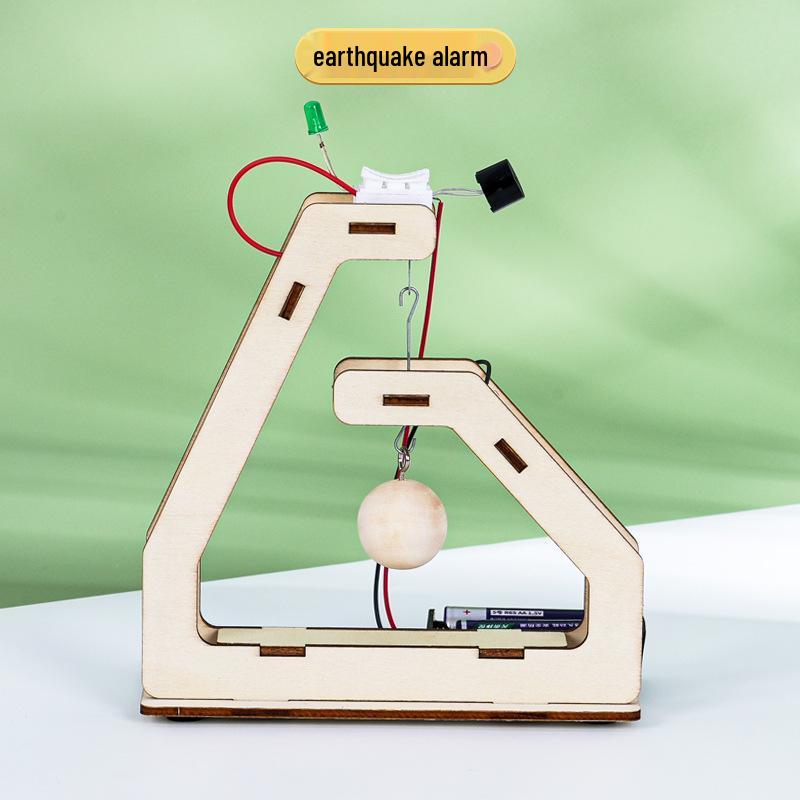 DIY Earthquake Alarm Kit: Handmade Children s Physics Experiment Model