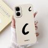 For Infinix Smart 10 2025 Lucky Initial Letter Phone Case For Infinix Smart10 Soft Silicone Shockproof Cases