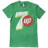 T-shirt da uomo 7UP 7-UP con logo lavato, licenza ufficiale