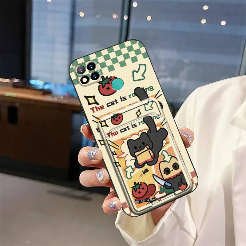 Cartoon Waterproof Phone Case For Itel A57/A611W Fashion Design Dirt-resistant Back Cover Card Sleeve Cover Durable TPU