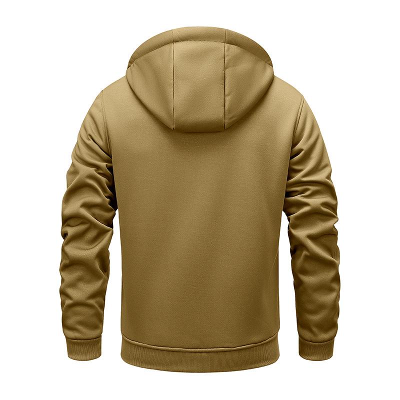 Autumn/Winter New Arrival Jackets Shearling-Lined Thickened Coats Cardigans & Hoodies Men's Hooded Sweatshirts Casual Men's Tops