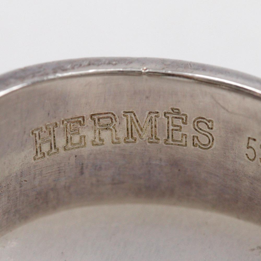 Hermes Mexican Ring Ring Vintage Silver925 #5.6(US Size) 7.03g Unisex Used