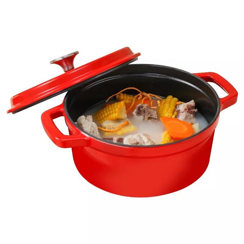 Zhang Xiaoquan Cast Iron Enamel Stew Pot