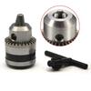 Mini Electric Drill Chuck 0.6-6mm Mount B10 Taper Connector Rod Motor Shaft Chuck For Drill With Adapter Key Wrench Power Tool