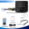 Boat Marine MP3/MP5 Radio Player Media Audio Stereo Player Bluetooth-compatible FM AM receiver For SPA UTV ATV Waterproof