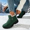 Women's Snow Boots Warm and Waterproof Shoes Outdoor Walking Snow Boots for Winter