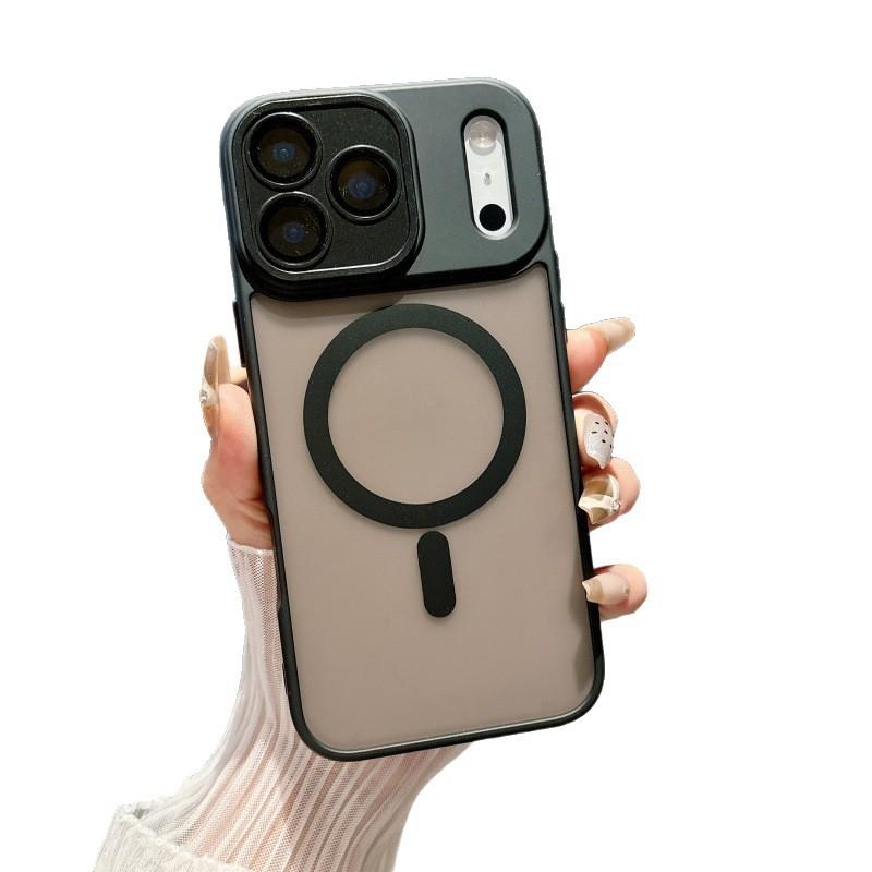 Applicable To IPhone17PROMAX Skin Skin Frosted Magnetic Snap Case Apple 16 Full Pack Lens Film Anti Fall