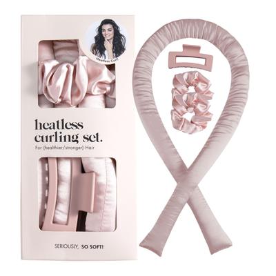Heatless Curling Rod, No Heat Hair Curler for Long Lasting Waves, Overnight Safe Hair Roller Set for Natural Curls Without Damage