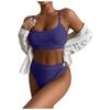 Women's Bikini Set Swimsuit Two Piece Filled Bra Swimwear Beachwear