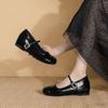 2025 autumn new comfortable thick-soled women's shoes soft soles are not tired, small people increase their inner height and show long legs, single s