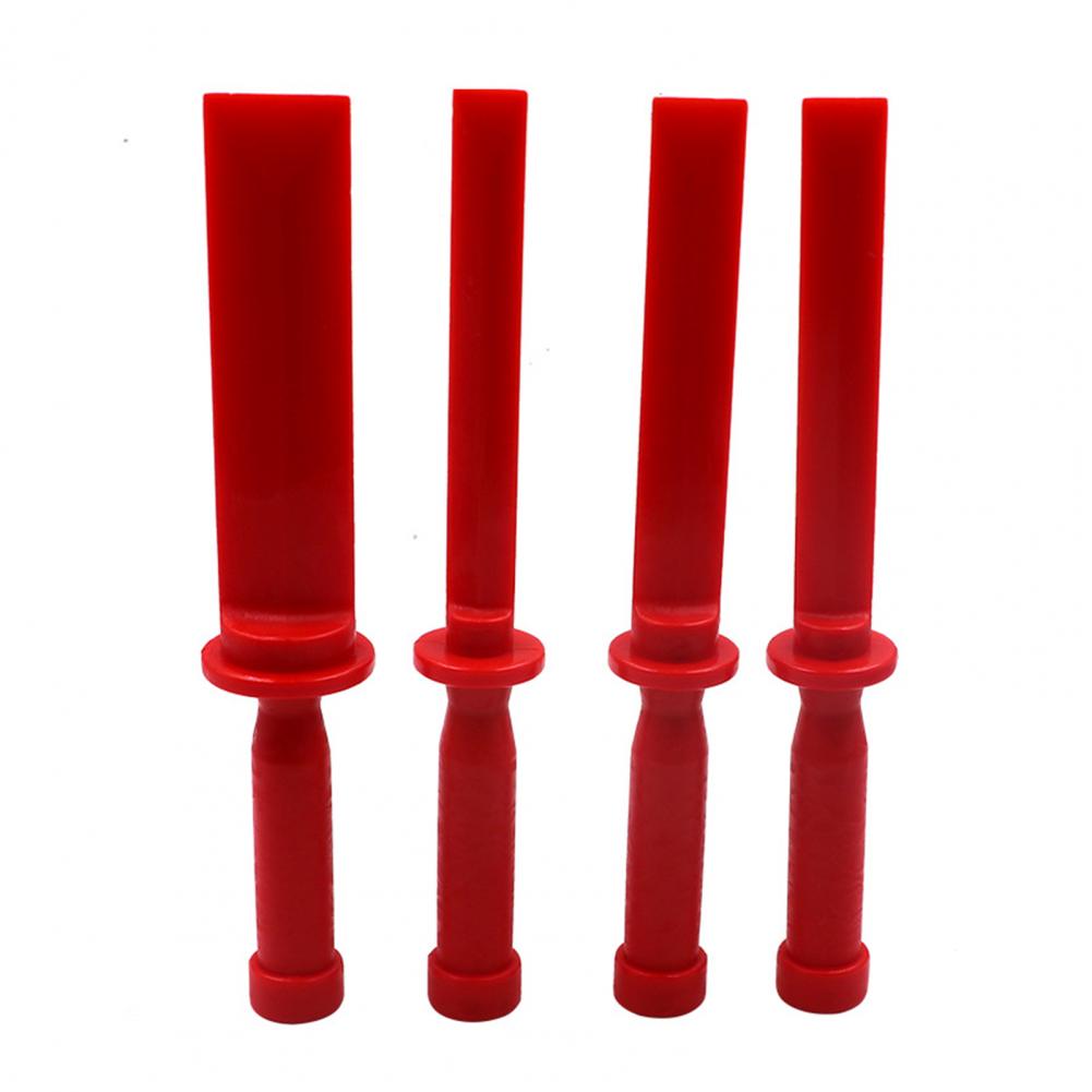 

Wheel Hub Adhesive Remover Tire Maintenance Tool 4pcs Car Wheel Weight Tape Scraper Tool Kit Professional Adhesive Removal червоний
