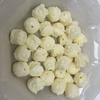 10Pcs Shell Powder Vertical Hole Awakening Lion Head Beads 13mm Ivory Chinese Lucky Lion Charms for DIY Bracelet Spring Festival Jewelry Making