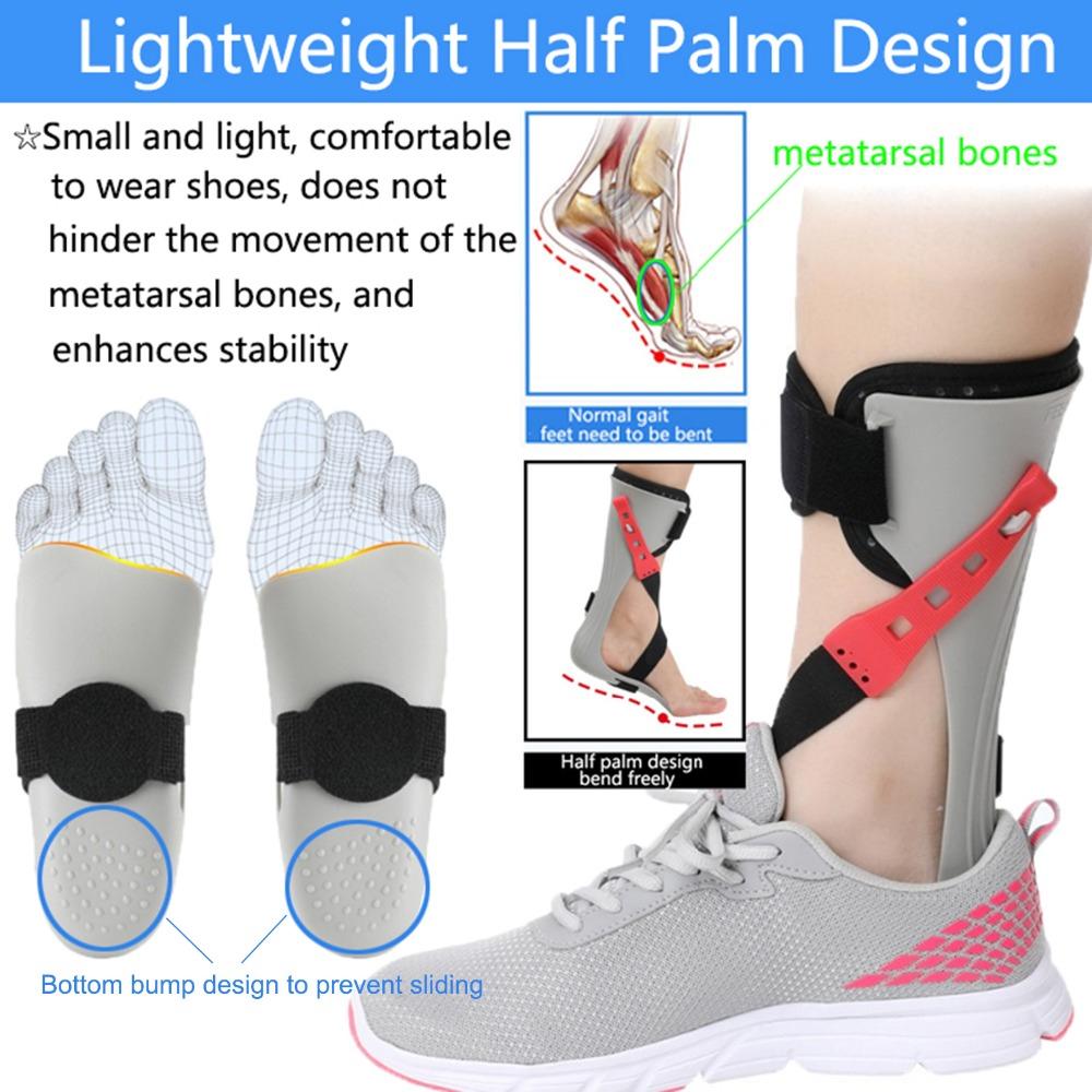 Afo Drop Foot Ankle Orthosis Support Feet Splint For Foot Walking With Shoes Or Sleeping For Stroke Hemiplegia For Men And Women