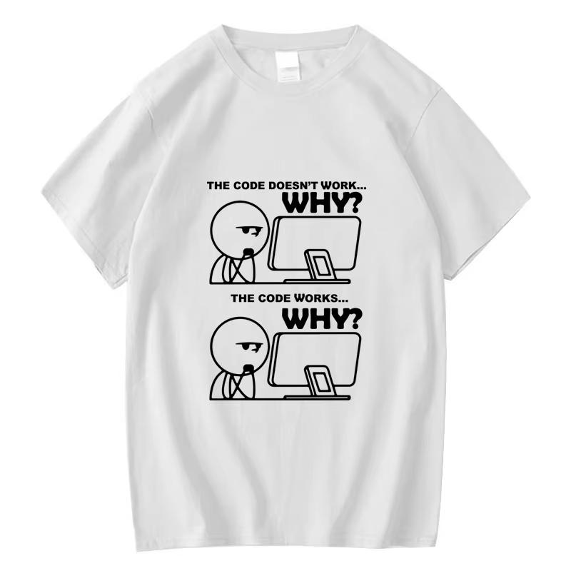 

Loose printed pure cotton T-shirts for both boys and girls 4XL