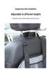 Universal Car Rear Seat Bed Extension Board with Head Protection for SUV & Trunk