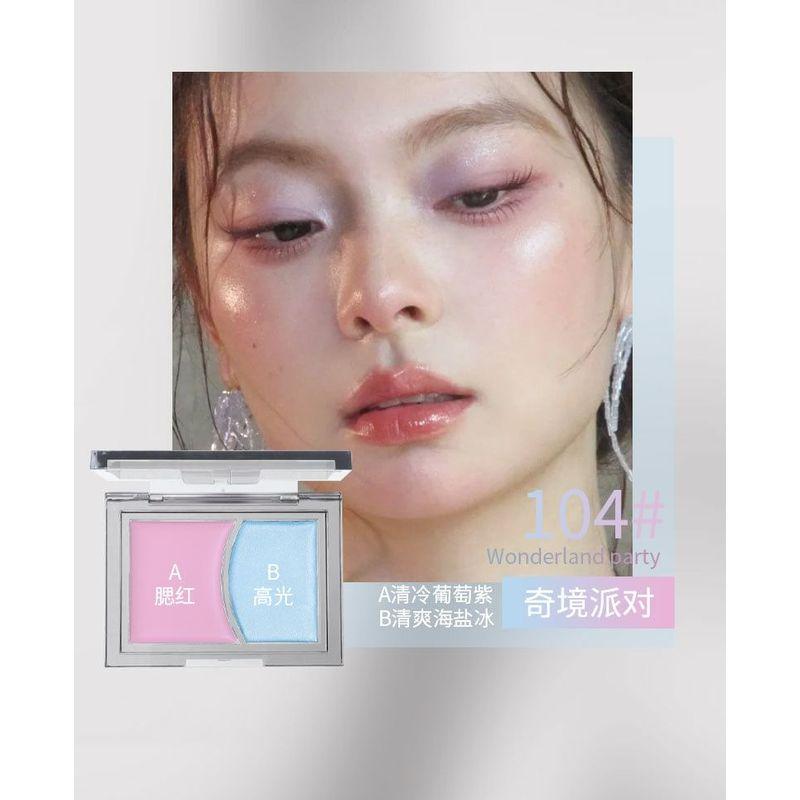Kaxier - Two-Tone Watery Cream Blush - 4 Types