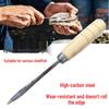 Stainless Steel Oyster Shucker & Scallop Knife - Seafood Shell Opener Tool