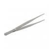 Long Stainless Steel Food Tweezers BBQ Beef Clip Curved Straight Head Tongs Tool