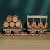 3D Wooden Puzzle - High Difficulty Adult Jigsaw: Wine Transport Truck Educational Model
