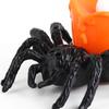 Flameless LED Candle Lights Halloween Spider Tea Light Decoration Battery Operated 3D Electric Flickering Fake Candle for Home Decor