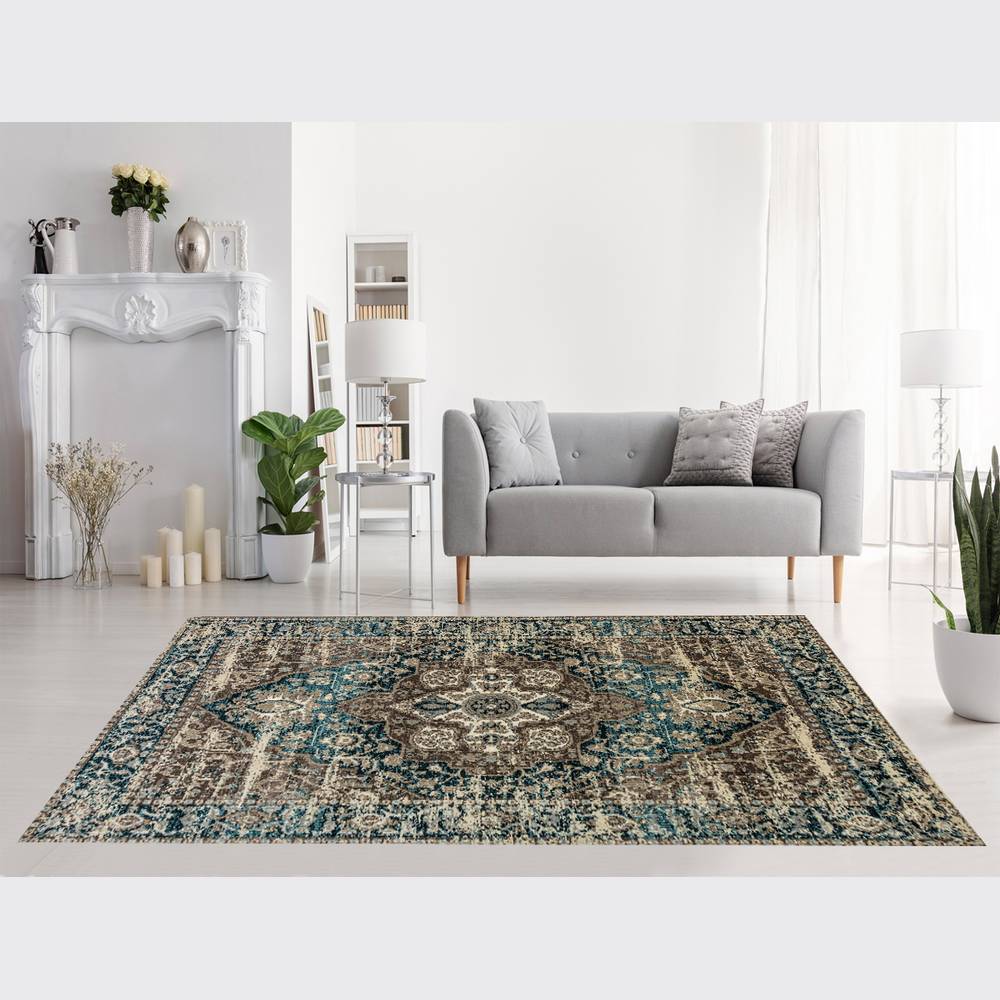 

Mosimoso Home H886 Ковер с точечной подошвой и цифровой печатью 50x80 cm