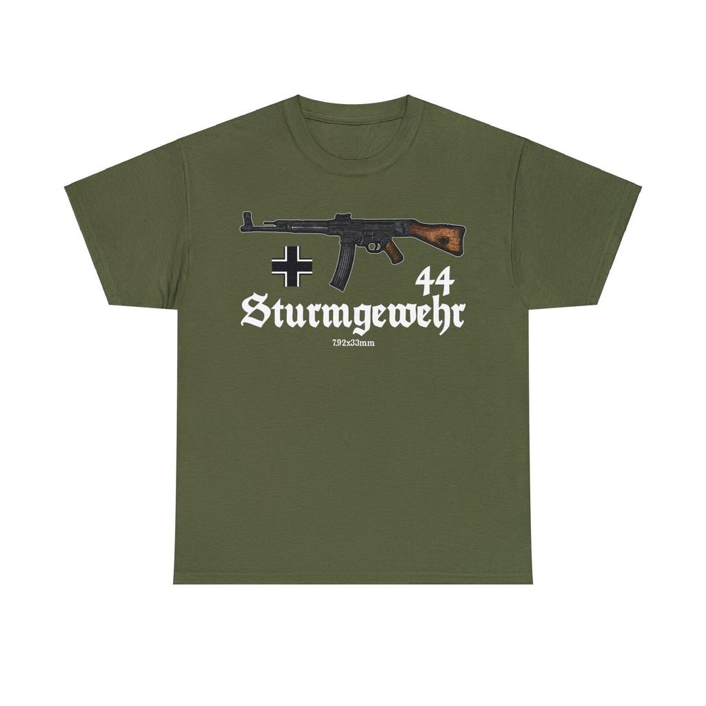 Sturmgewehr 44 WWII German StG44 Assault Rifle T-Shirt 100% Cotton O-Neck Short Sleeve Summer Casual Mens T-shirt Size S-3XL