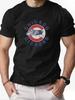 Mens Cotton TShirt Chicago Cicada Summer Round Neck Short Sleeve Graphic Breathable Fashion Casual TShirt
