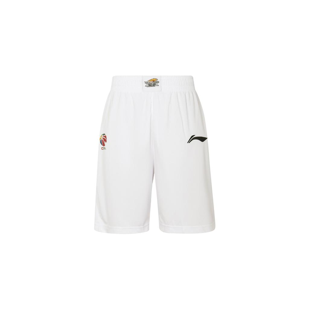 Li Ning Professional Series Training Competition SW Fan Edition 21 Season Liaoning Team Basketball Shorts Men shorts White AAPR453-1