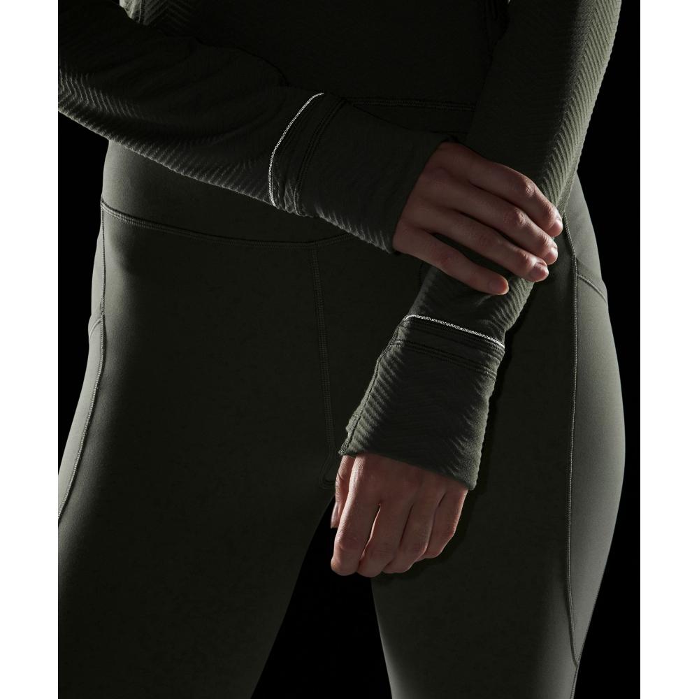 Lululemon It S Rulu Cropped Half Zip  Chevron Updated Palm Deco