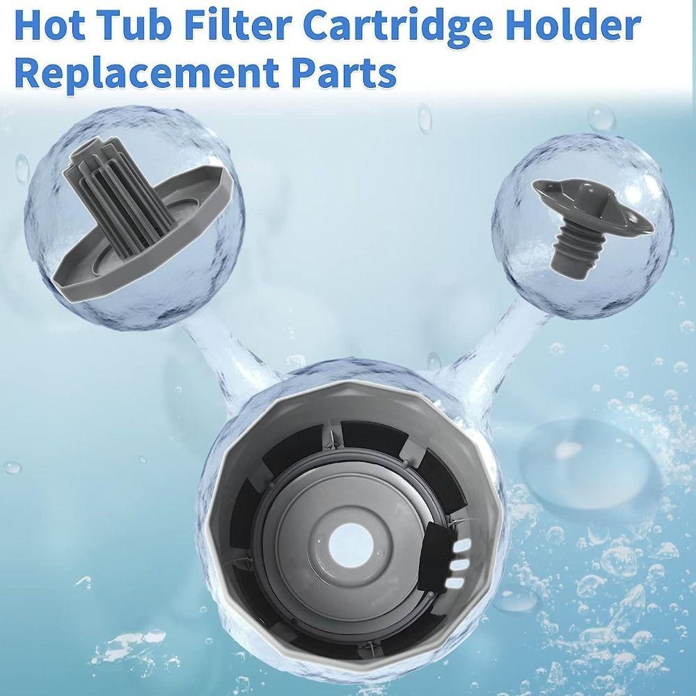P6653 Cartridge Filter Holder Easy Install Hot Tub Filter Holder Replacement Filter Holder