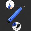 Professional Alloy Edge Trimming Tool Edge Burr Remove Metal Scrapbooking Tool Portable Reamer Burr Remover with Blades