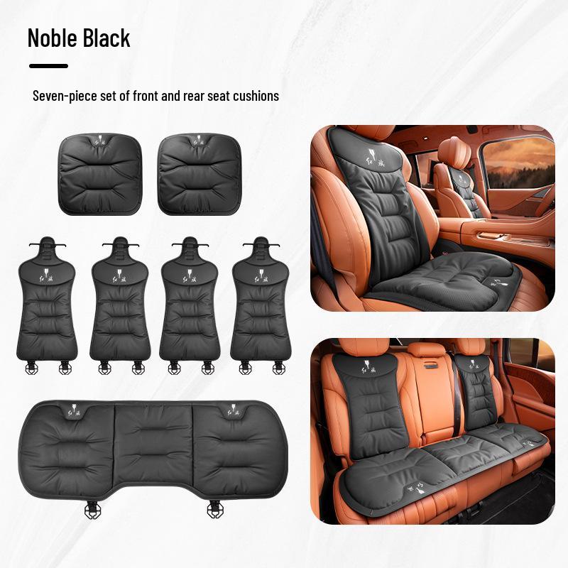 Compatible Hongqi Car Seat Cushions for H5/HS5/H9/H6/EQM5/HS3/HS7 - All-Season Car Interior Accessories