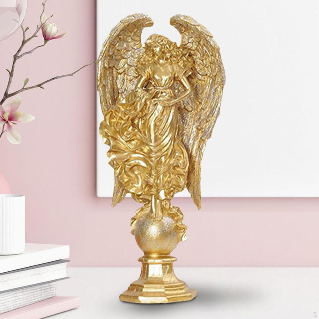 Figurine Statue Creative Artwork for Desktop Bedroom Garden Yard Decoration Ornament Gift